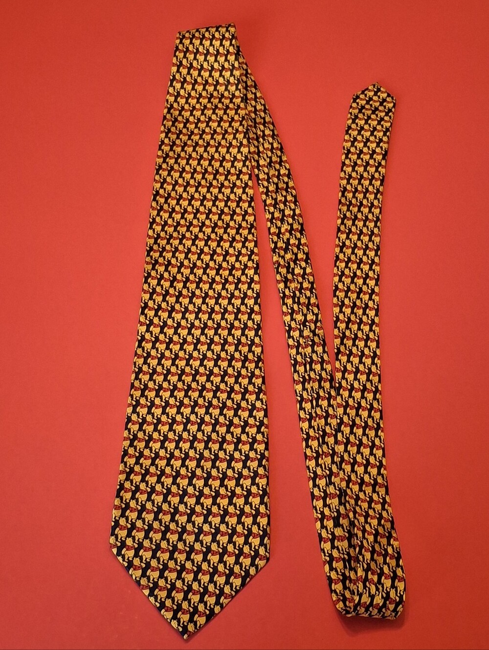 Disney Winnie The Pooh Silk Neck Tie